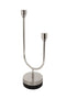 Lalee Avenue Candlestick Clarice 225 Silver black