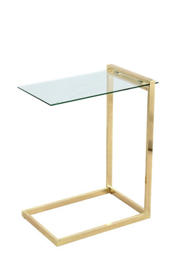 Lalee Avenue Side table Luciana 225 clear / gold