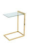 Lalee Avenue Side table Luciana 225 clear / gold