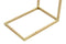 Lalee Avenue Side table Luciana 225 clear / gold
