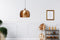 Lalee Avenue Hanging lamp Art Deco 325 copper