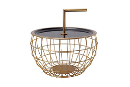 Lalee Avenue Side table Art Deco 555 Black