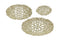 Lalee Avenue Decorative plate Dion 125 set of 3