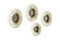 Lalee Avenue Wall mirror Duke 525 set of 4