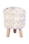 Lalee Avenue Stool Bohist 325 Natural (LxWxH) Ø 38 x 50 cm