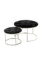 Lalee Avenue Stool Myla 100-IN set of 2 (LxWxH) Ø 40 / 60 x 32 / 41 cm