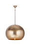 Lalee Avenue Fabricia 200-IN gold hanging lamp