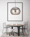 Lalee Avenue Hanging lamp Fabricia 200-IN nickel