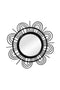 Lalee Avenue Rattan mirror Aina
