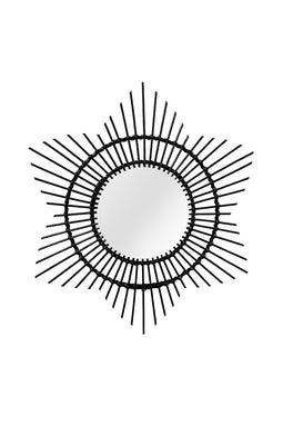 Lalee Avenue Rattan mirror Aina
