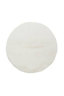 Kayoom Bath Mat Rabbit Light 625 White Ø 100cm ROUND