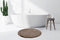 Kayoom Bath Mat Rabbit 225 Dark Beige Ø 100cm ROUND
