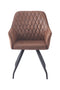 Lalee Avenue Chair Amber 225 (LxWxH) 63.5 x 60 x 86.5 cm