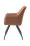 Lalee Avenue Chair Amber 225 (LxWxH) 63.5 x 60 x 86.5 cm