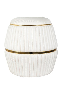 Lalee Avenue Stool Doric 245 (LxWxH) Ø 51.5 x 53 cm