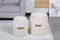Lalee Avenue Stool Forcet 125 set of 2 (LxWxH) Ø 30.5 / 37 x 38.5 / 44.5 cm
