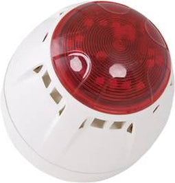 ComPro Combi-signaalgever LED Chiasso Razor Rood Flitslicht, Continugeluid 12 V/DC, 24 V/DC 100 dB