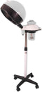 Concise Home Professional Hair Steamer with Rolling Stand - Adjustable Power and Height for Salon Use