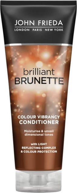 Conditioner voor Droog Haar John Frieda Brilliant Brunette 250 ml