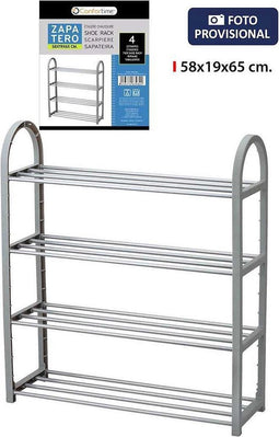 Confortime schoenen rek 4 tree - 58 x 56 cm