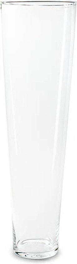 Conische vaas 'nikki' h80 d23,5 cm