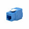 Connector RJ45 Categorie 6 UTP WP Blauw