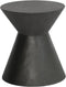 Connor fiberglas bijzettafel grafiet