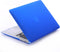 Lunso Geschikt voor MacBook Air 13 inch (2010-2017) cover hoes - case - Mat Donkerblauw