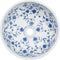 vidaXL - Opzetwasbak - rond - Φ41x14 - cm - keramiek - wit - en - blauw