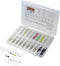 Conrad Components LED-assortiment rood, groen, geel, blauw, wit rond 3 mm, 5 mm
