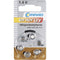 Conrad energy Knoopcel ZA312 1.4 V 6 stuk(s) 160 mAh Zink-lucht