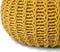 CONRAD - Poef - Geel - 50 cm - Katoen