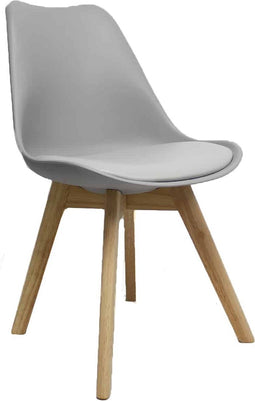 Consilium Woody vergader- en kantinestoel Lichtgrijs