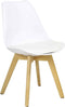 Consilium Woody vergader- en kantinestoel Wit