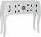 Console DKD Home Decor Spar Zilverkleurig Wit Hout MDF 98 x 26 x 80 cm