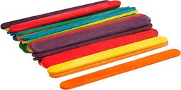 Constructiehoutjes l: 11 4 cm b: 10 mm kleuren assorti 30stuks