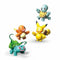 Constructiekit Pokémon Mega Construx - Kanto Partners 90 Onderdelen