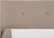 CONSUL - Boxspring - Beige - 160 x 200 cm - Fluweel