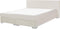 CONSUL - Boxspring - Beige - 180 x 200 cm - Fluweel