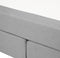 CONSUL - Boxspring - Grijs - 180 x 200 cm - Polyester