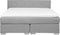 CONSUL - Boxspring - Grijs - 180 x 200 cm - Polyester
