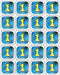 Consumptie breekmunten Combicraft 200st blauw