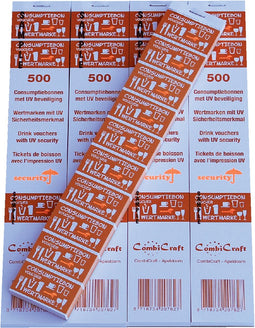 Consumptiebon Combicraft UV beveiliging 500 stuks oranje | 1 stuk