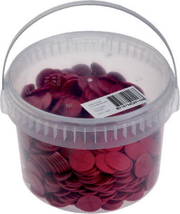 Consumptiemunt combicraft rood | Doos a 750 stuk