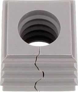 CONTA-CLIP KDS-DE 11-12 GR Afdichtingselement Thermoplastisch elastomeer Grijs 10 stuk(s)