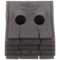 CONTA-CLIP KDS-DE 2X4-5 BK Afdichtingselement Thermoplastisch elastomeer Zwart 10 stuk(s)
