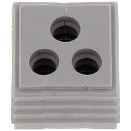 CONTA-CLIP KDS-DE 3X5-6 GR Afdichtingselement Thermoplastisch elastomeer Grijs 10 stuk(s)