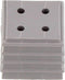 CONTA-CLIP KDS-DE 4X2-3 GR Afdichtingselement Thermoplastisch elastomeer Grijs 10 stuk(s)
