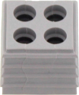 CONTA-CLIP KDS-DE 4X6 GR Afdichtingselement Thermoplastisch elastomeer Grijs 10 stuk(s)