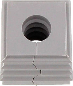 CONTA-CLIP KDS-DE 8-9 GR Afdichtingselement Thermoplastisch elastomeer Grijs 10 stuk(s)